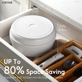 CAROTE 22pcs Pots and Pans Set Non Stick, Detachable Handle Cookware Set White, RV Cooking Set, Dishwasher/Oven/Fridge Safe, Pot and Pan Set, Induction Cookware