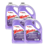 SC Johnson Professional, Windex Ammonia-Free Glass, Window & Surface Cleaner Refill, 1 gallon/128 Oz (Pack Of 4)