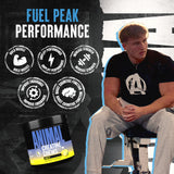 Animal Creatine Chews Tablets - Enhanced Creatine Monohydrate with AstraGin to Improve Absorption, Sea Salt for Added Pumps, Delicious and Convenient Chewable Tablets - Lemon Ice