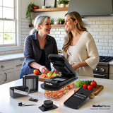 MUELLER HOME Pro-Series 10-in-1, 8 Vegetable Chopper & Mandoline Slicer