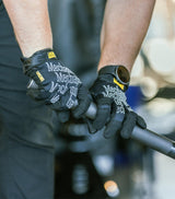 Mechanix Wear Original Work Gloves - Multi-Purpose Outdoor Work Gloves - Secure Fit - Durable & Machine Washable - Breathable & Comfortable - X-Small - Black