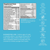 BRAINMD Dr Amen Kids’ NeuroVite, Orange Flavor - 120 Penguin-Shaped Chewables - Multivitamin & Mineral Supplement - Promotes Healthy Development & Growth - Gluten Free - 60 Servings