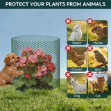 16in X 49.2Ft Chicken Wire Fencing Plant Protectors from Animals Green Roll