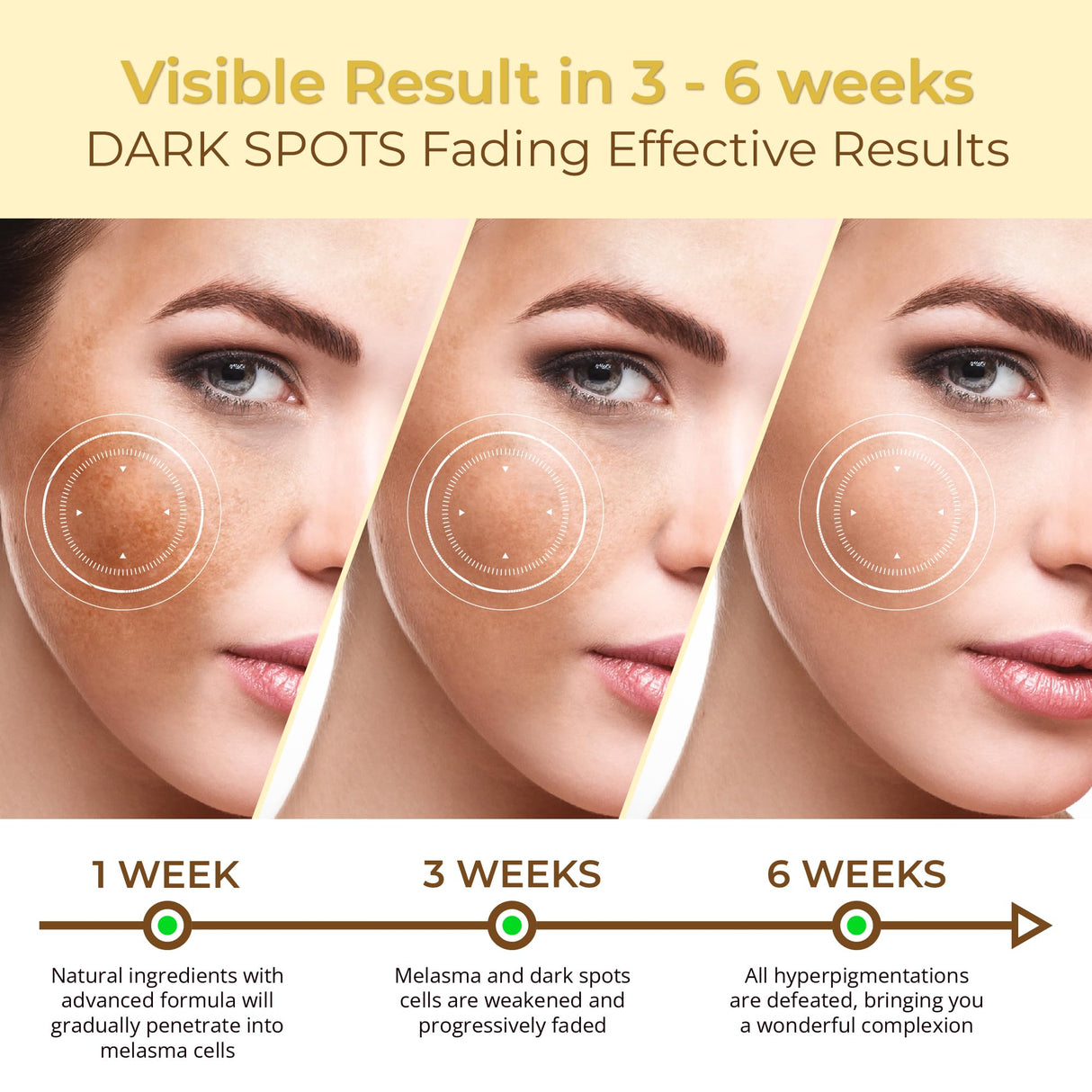 ABERA Kasumi Glowing Cream, Melasma Treatment with Niacinamide & HA, Dark Spot Remover For Face, Reduce Fine Lines, Wrinkles, Anti-aging, Red Ginseng Extract, Melasma Cream (0.7 Oz Per Item)