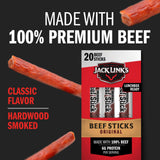 Jack Link's Original Beef Jerky Sticks - 0.92 oz (20 Pack)