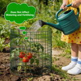 6 Pack 12x16 Inch Plant Protector Cages, Metal Garden Cages for Animals