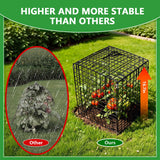 Metal Plant Cages for Outdoor Plants, Garden Cloches for Plants Rustproof