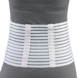OTC Lumbosacral Support, 7-inch Lower Back, Lightweight Compression, Elastic, White, Large