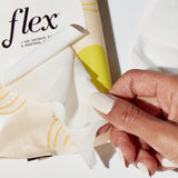 Flex Cup Starter Bundle with Cup Size 1, Foaming Cleanser, and 2-Packs of Wipes (Flex Cup Starter Bundle, Size 01)