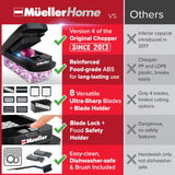 MUELLER HOME Pro-Series 10-in-1, 8 Vegetable Chopper & Mandoline Slicer