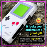 Rolls Electric Lighter - Cool Lighters - Retro Gamer Gifts for Men - Cool Gadgets - Custom Unique Birthday Gifts for Men - Stocking Stuffers - Candle Lighters - By Rolls Plasma Lighter (Grey)