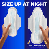 Always Maxi Overnight Pads with Wings, Size 4, Overnight, Unscented, 28 Count x 3 (84 Count Total) (Packaging May Vary)