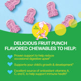 Culturelle Kids Complete Chewable Multivitamin + Probiotic For Kids, Ages 3+, 50 Count, Digestive Health, Oral Health & Immune Support - With 11 Vitamins & Minerals, including Vitamin C, D3 & Zinc