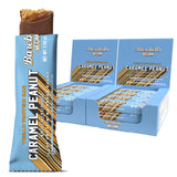 Barebells Plant Based Protein Bars, Peanut Caramel – 24 bars (2 Packs of 12) - 15g of Plant-Based High Protein Treats – Vegan Chocolate Nutrition Bar with 1g Total Sugar - On The Go Breakfast or Post-Workout Snack