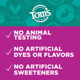 Tom's of Maine Antiplaque and Whitening Toothpaste, Fluoride Free, Fennel, 3 Pack, 4.5 Oz