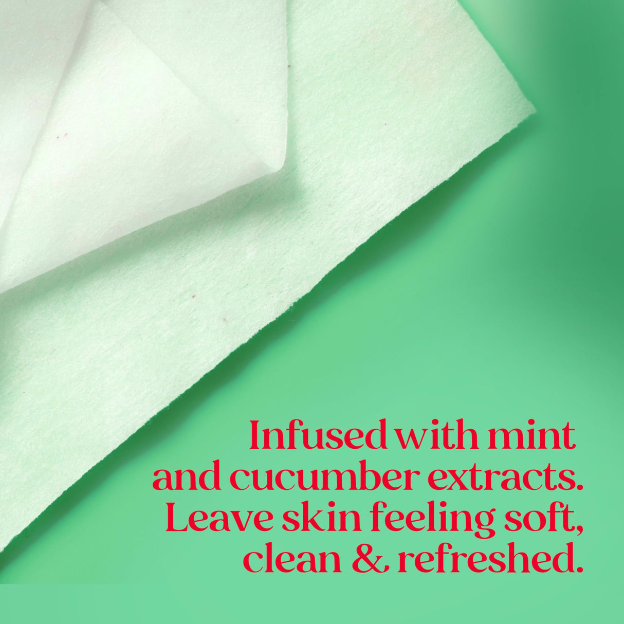 Burt's Bees Stocking Stuffers, Cucumber & Mint Face Wipes, for All Skin Types, Refreshing Makeup Remover & Facial Cleansing Towelettes, Skin Care Christmas Gifts, 30 Ct. (3-Pack)