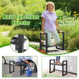Garden Kneeler and Seat, 12.7" Wide Folding Heavy Duty Gardening Bench with Handles for Kneeling and Seat, Multifunctional Kneeler Stool for Women Seniors,Relieve Knee Back Pain,Gardening Tools Gifts