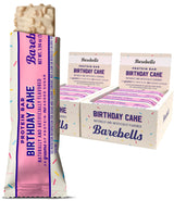 Barebells Protein Bars Birthday Cake - 12 Count, Pack of 2 - Protein Snacks with 20g of High Protein - Chocolate Protein Bar with 1g of Total Sugars - On The Go Protein Snack & Breakfast Bars…