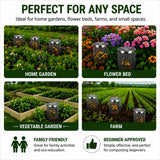 4PCS Inground Worm Composting Bin Turn Food Waste into Nutrient-Rich Soil Increase Soil Fertility Stainless Steel Composting Bin with Holes and Lid for Outdoor Garden Vegetable Patch Backyard