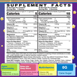 NEVISS Magnesium Glycinate Gummies for Adults & Kids 4+, Sugar Free Magnesium Bisglycinate Supplement 400/200mg with B6D3, L-Theanine for Zzz & Relaxation, Brain, Melatonin Free Gummies, 2Pack