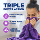 ARM & HAMMER Plus OxiClean with Odor Blasters Liquid Laundry Detergent