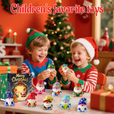 24Pcs Christmas Gnome Stress Balls Bulk,Mini Christmas Slow Rising Stress Relief Squishies Fidget Toys for Adults,Christmas Party Favors,Stocking Stuffers Gifts Goodie Bag Fillers