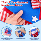 EIHFHIE 250th Independence Day Porch Goose Outfit for 23 Inch Goose Statue