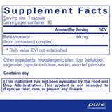Pure Encapsulations Beta-Sitosterol | Supplement for Urinary Flow and Health* | 90 Capsules