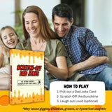 Scratch Off Dad Jokes - Dad Gift Ideas, Great for Fathers Day, Stocking Stuffers, White Elephant and Birthday Ideas - Set Includes 60+ Extra Funny Dad Jokes