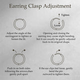 Limerencia Implant Grade Titanium Chunky Wide Huggie Hoop Earrings,Silver