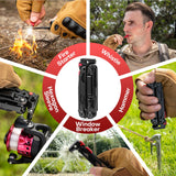 WETOLS Multitool with Pocket Knife, 27-in-1 Stainless Steel Needle Nose Pliers with Screwdrivers, Self-locking Multi tool EDC Gear with Sheath, Ideal for Survival, Outdoor, Camping