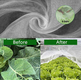 2 Pcs Garden Netting Pest Barrier for Raised Garden Beds, Garden Insect Mesh Netting Raised Bed Cover Screen Protection for Protecting Vegetables Fruits Flowers (Netting, for Cover a 4x2x1ft)