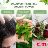 Nettle Shampoo - Helps Regulate Sebum Production, Reduce Dandruff & Ease Scalp Irritation - For Strong, Healthy Hair- 200ml