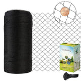 POYEE 20x20ft Bird Netting, 1/2 inch Mesh, Heavy Duty Garden Netting