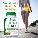 N'More Avocado Soybean Unsaponifiables Joint Health Supplement 400 mg, Non-GMO, Dairy, Gluten & Shellfish Free, 60 Day Supply, One Capsule Per Day