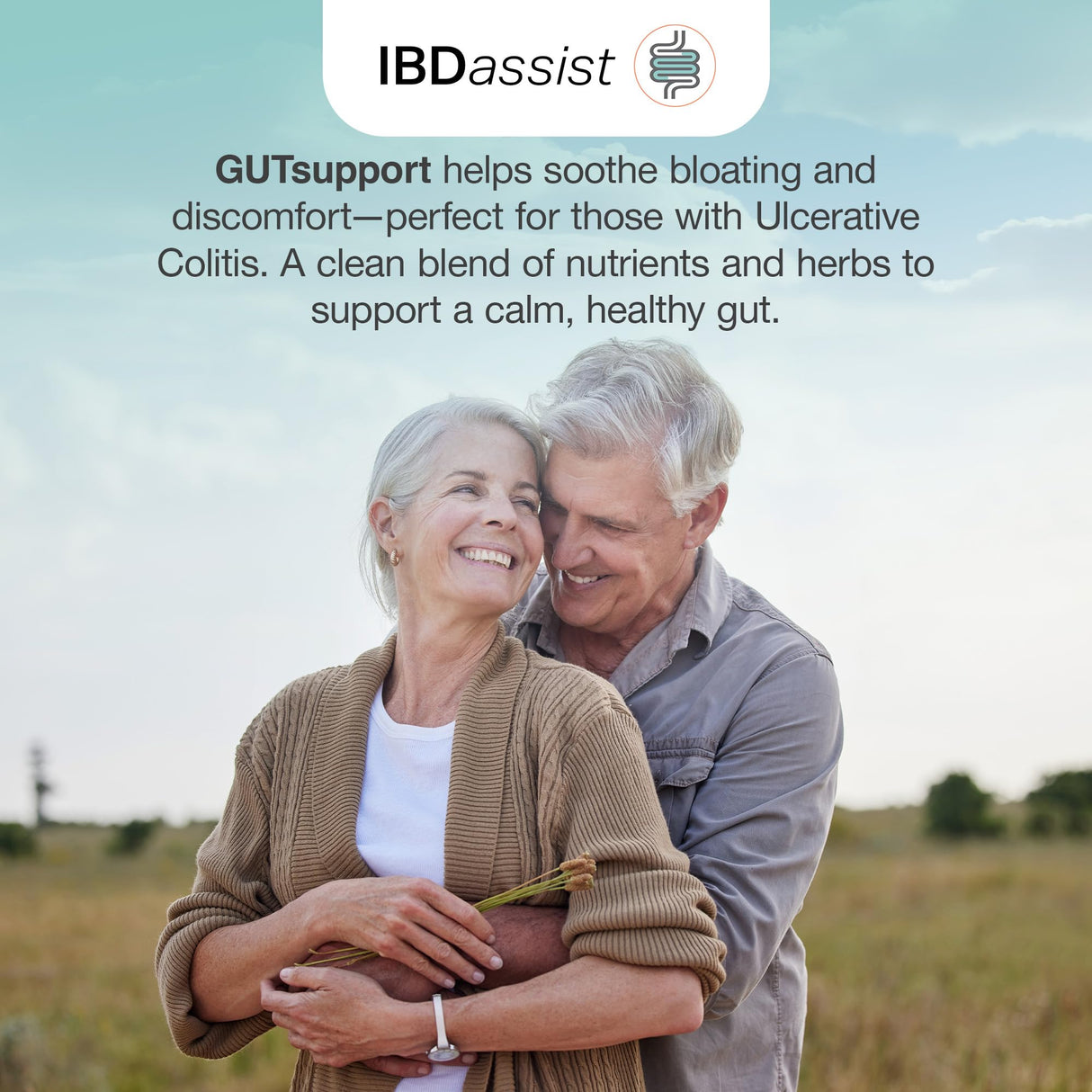 IBDassist™ Gut Support Capsule - Gut Health & Digestion Supplement - Constipation & Occasional Bloating Relief for Women & Men* - Complete with Vitamin D3, A, E, Zinc & More - 30 Capsules