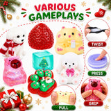 Advent Calendar 2026 Christmas 24 Days Countdown Calendar Squishy Toys