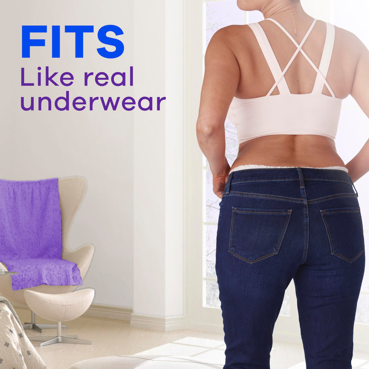 Always Discreet Adult Incontinence Underwear for Women and Postpartum Underwear, Extra Large, Up to 100% Bladder Leak Protection, 64 Count (2 Packs of 32)