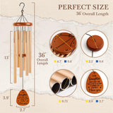 Gifts for Daughter, Daughter Gift Wind Chimes, Birthday Gift for Daughter from Mom Dad, Love Reminder Gifts for Birthday Wedding Thanksgiving Christmas Mother's Day-Large 36''