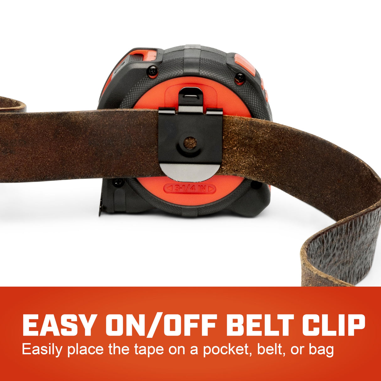 Crescent Lufkin 8 Meter / 25 Ft. SHOCKFORCE NITE EYE Tape Measure | L1325CMEB-02