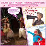 Yosfeng Instant Print Camera for Kids - Christmas Birthday Girls Gifts for Age 3 4 5 6 7 8 9 10 Year Old, 2.4 Inch Screen Kids Instant Camera, Kid Digital Video Cameras Toys with 32 GB SD Card