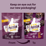 FlavCity Grass Fed Whey Chocolate Protein Powder - Brownie Batter - 25g Protein & 10g Collagen - Made with Organic Cocoa & Coconut Milk - Gluten Free & No Added Sugars (20 Servings)