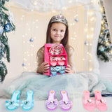 Mastom Girls Princess Dress Up Shoes and Tiara Play Set