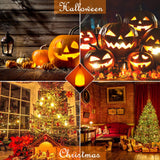 Bestview LED Flame Effect Light Bulbs,3 Modes Smart E26 Chandelier Base Flickering Candle Fire Light Bulb for Halloween, Christmas, Party, Porch, Indoor&Outdoor Home Decoration (6 Pack)