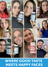 Lunakai USA Made Calm & Stress Relief Gummies – Delicious GABA + L-Theanine Calming Supplement for Adults & Kids – Natural Stress Support, 60ct