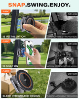 A2C Alloy Magnetic Golf Cart Phone Holder, Unique Golf Accessories for Men