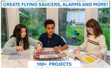 SNAP CIRCUITS Jr. SC-100 STEM Electronics Kit, 100+ Projects, Ages 8+
