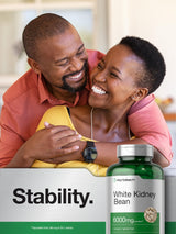 Horbäach White Kidney Bean Extract Capsules | 6000mg | 400 Count | Non-GMO & Gluten Free