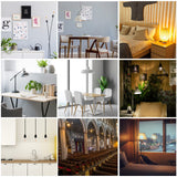 C35E26 Flame Bulbs 6-Pack - Standard Medium Base (E26, Not Candelabra E12), 2 Mode Flickering LED 1800K, Non-Dimmable for Halloween/Christmas Porch & Home Decor