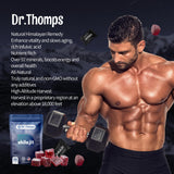 DR.THOMPS Shilajit Gummies, 60 Count, Natural Himalayan Supplement for Energy and Vitality